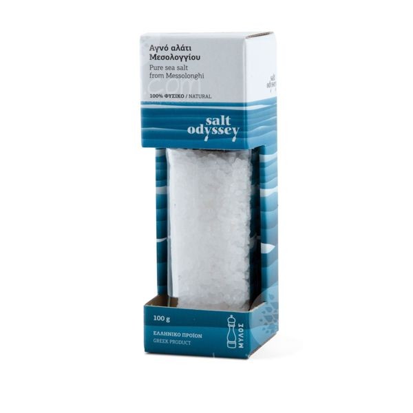 Φυσικό Χοντρό Αλάτι (Μύλος) 100gr Salt Odyssey