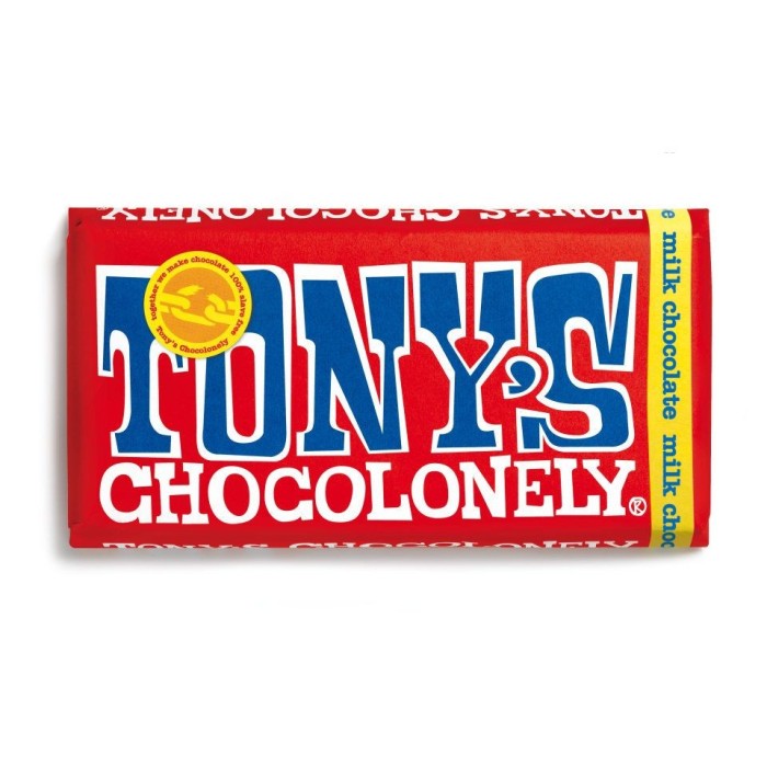 TONY'S | Σοκολάτα Γάλακτος Βέλγικη Chocolonely 180γρ
